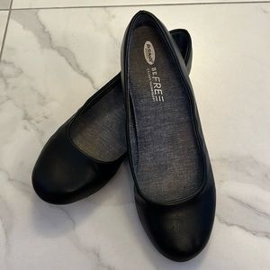 ❄️ Dr Scholls Giorgie Black Ballet Flats Women’s size 10 Memory Foam Cool Fit
